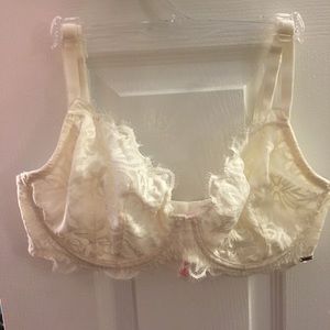 Ivory Pink Victoria’s Secret Lace Bra